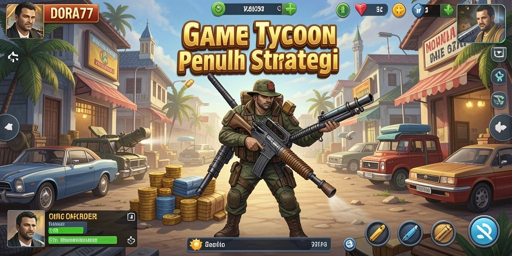 Tampilan gameplay DORA77 yang menarik dan mengasyikkan.