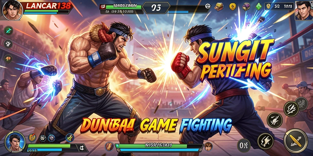 Tampilan gameplay LANCAR138 dalam pertempuran yang intens dan mendebarkan.