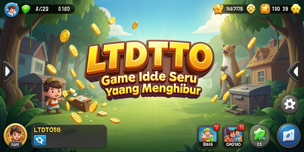 Tampilan gameplay LTDTOTO yang menarik dan menghibur pada genre Idle.