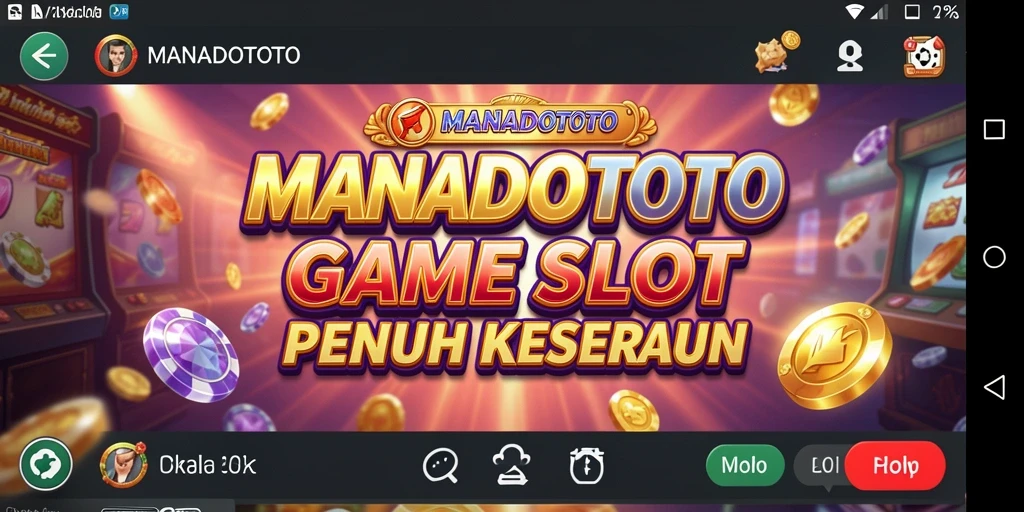 Tampilan gameplay <strong>MANADOTOTO</strong> yang menarik dan seru.