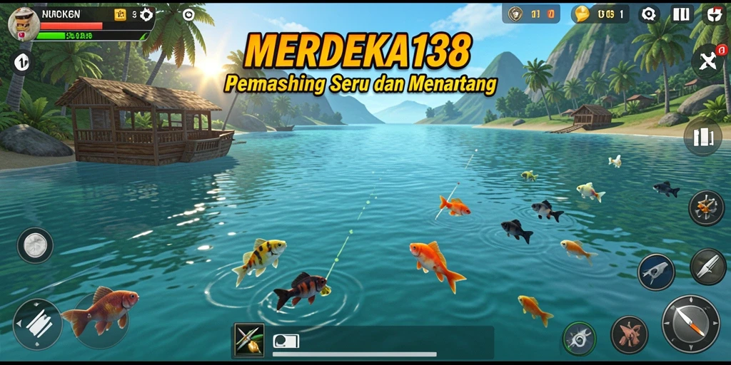 Tangkapan ikan spektakuler dalam MERDEKA138.