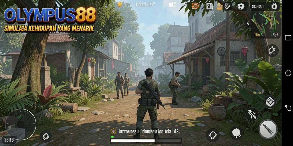 Tampilan gameplay OLYMPUS88 yang memukau dan interaktif.