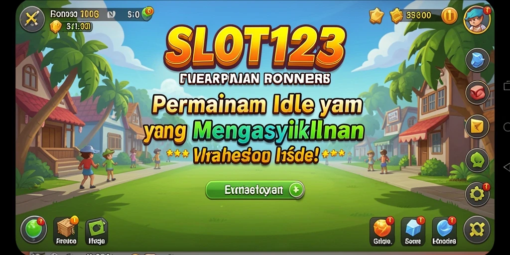 Tampilan gameplay <strong>SLOT123</strong> yang seru dan menghibur.