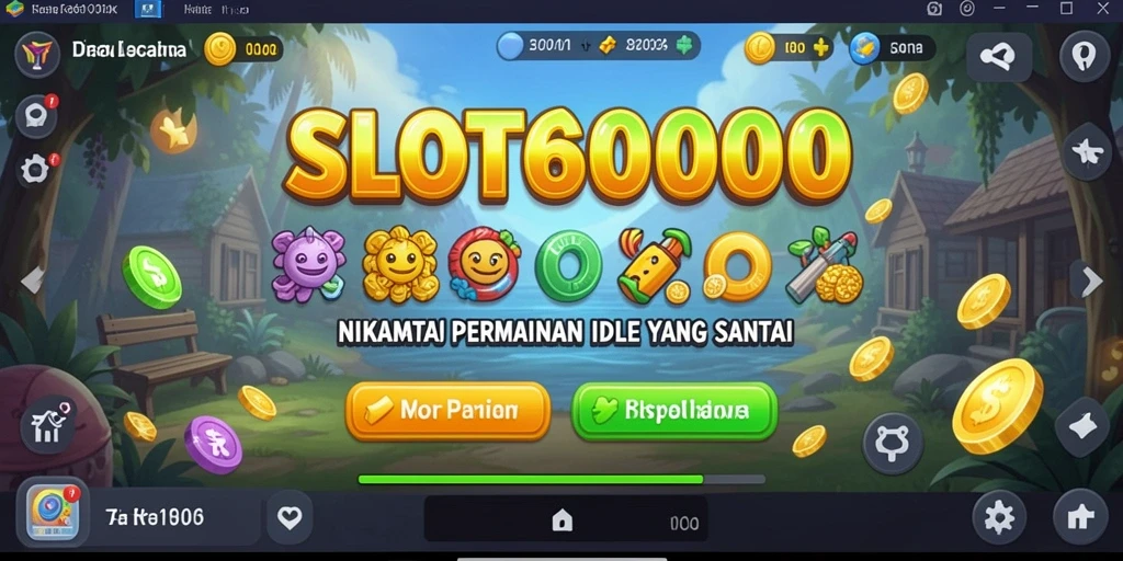 Tampilan menarik dari gameplay SLOT6000 yang memikat.