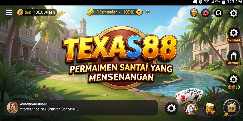 Tampilan gameplay yang seru dan menghibur di TEXAS88.