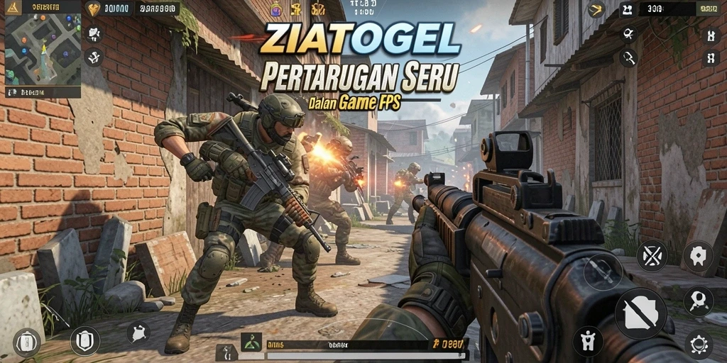 Gameplay seru ZIATOGEL dengan grafis menakjubkan dan aksi cepat.